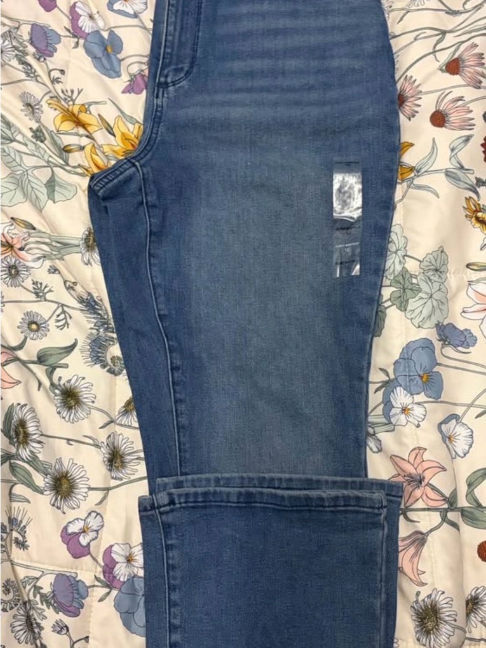 Sonoma Mid Blue Straight Leg Stretch Jeans